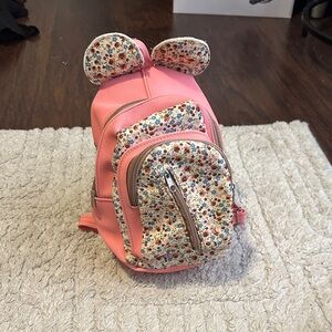 Floral Pink Kids Backpack